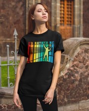 Badminton I'd Rather Be Classic T-Shirt apparel-classic-tshirt-lifestyle-06
