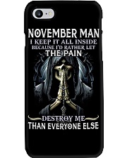 November Man Phone Case thumbnail