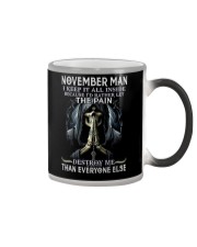 November Man Color Changing Mug thumbnail