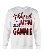 Blessed To Be Called Mom And Gammie Crewneck Sweatshirt tile