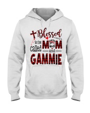 Blessed To Be Called Mom And Gammie Hooded Sweatshirt tile