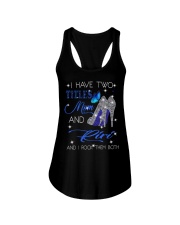 I Have Two Titles Mom And Riri Ladies Flowy Tank tile
