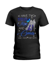 I Have Two Titles Mom And Oma Ladies T-Shirt tile