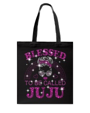 Blessed To Be Called Juju Tote Bag tile