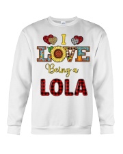 I Love Being A Lola Crewneck Sweatshirt tile