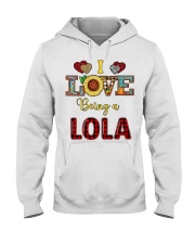 I Love Being A Lola Hooded Sweatshirt tile