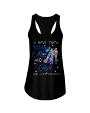 I Have Two Titles Mom And Giegie Ladies Flowy Tank tile