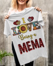 I Love Being A Mema Classic T-Shirt apparel-classic-tshirt-lifestyle-front-117