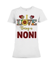 I Love Being A Noni Premium Fit Ladies Tee tile