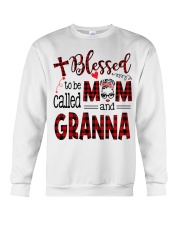 Blessed To Be Called Mom And Granna Crewneck Sweatshirt tile