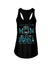 I Have Two Titles Mom And Nonna Ladies Flowy Tank tile