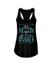 I Have Two Titles Mom And Buggy Ladies Flowy Tank tile