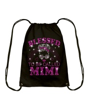 Blessed To Be Called Mimi Drawstring Bag tile