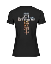 men for god Premium Fit Ladies Tee tile