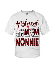 Blessed To Be Called Mom And Nonnie Youth T-Shirt tile