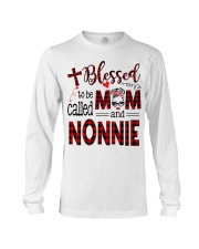 Blessed To Be Called Mom And Nonnie Long Sleeve Tee tile