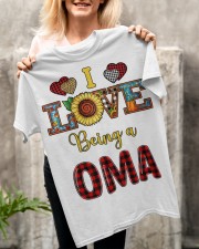 I Love Being A Oma Classic T-Shirt apparel-classic-tshirt-lifestyle-front-117