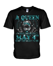 A Queen - May 4th V-Neck T-Shirt tile