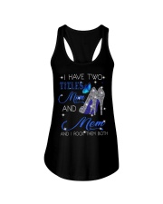 I Have Two Titles Mom And Mem Ladies Flowy Tank tile