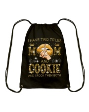 I Have Two Titles Mom And COOKIE Drawstring Bag tile