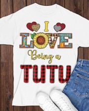I Love Being A Tutu Classic T-Shirt apparel-classic-tshirt-lifestyle-front-158