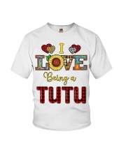 I Love Being A Tutu Youth T-Shirt tile