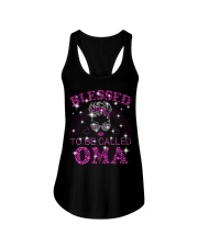 Blessed To Be Called Oma Ladies Flowy Tank tile