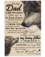 To My Dad - Daughter 11x17 Poster front