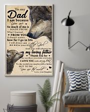 To My Dad - Daughter 11x17 Poster lifestyle-poster-1