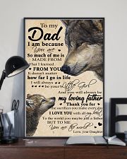 To My Dad - Daughter 11x17 Poster lifestyle-poster-2