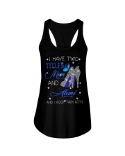 I Have Two Titles Mom And Ahmi Ladies Flowy Tank tile