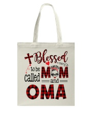 Blessed To Be Called Mom And Oma Tote Bag tile