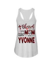 Blessed To Be Called Mom And Yvonne Ladies Flowy Tank tile