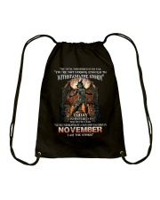November Men Drawstring Bag thumbnail