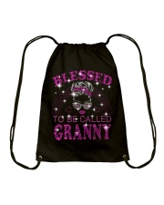Blessed To Be Called Granny Drawstring Bag tile