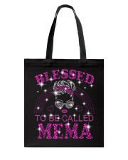 Blessed To Be Called Mema Tote Bag tile