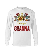 I Love Being A Granna Long Sleeve Tee tile