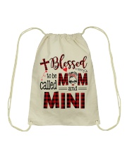 Blessed To Be Called Mom And Mini Drawstring Bag tile