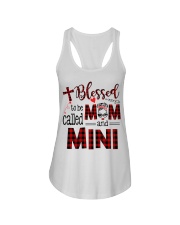 Blessed To Be Called Mom And Mini Ladies Flowy Tank tile