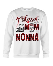 Blessed To Be Called Mom And Nonna Crewneck Sweatshirt tile