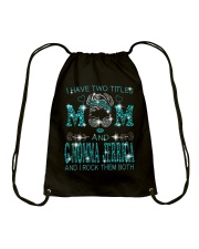 I Have Two Titles Mom And G-Momma Jerrica Drawstring Bag tile