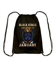 Black Kings January Drawstring Bag thumbnail