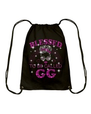 Blessed To Be Called GG Drawstring Bag tile