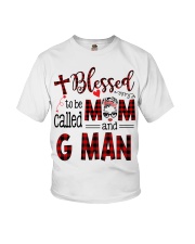 Blessed To Be Called Mom And G Man Youth T-Shirt tile