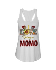 I Love Being A Momo Ladies Flowy Tank tile