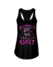 Blessed To Be Called Omi Ladies Flowy Tank tile