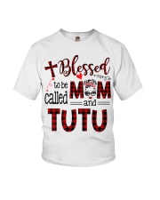 Blessed To Be Called Mom And Tutu Youth T-Shirt tile