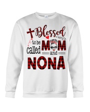 Blessed To Be Called Mom And Nona Crewneck Sweatshirt tile