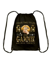 I Have Two Titles Mom And Gammie Drawstring Bag tile