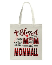 Blessed To Be Called Mom And Mommall Tote Bag tile